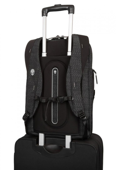 Shpinore Alienware Horizon Travel AW724P, 18", për laptop, e zezë