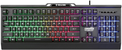 Set gaming Yenkee WoT Maxi, tastierë maus kufje mouse pad, i zi