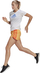 Шорц за трчање Adidas Run It 3 Inch Women, AeroReady, за жени, портокалов