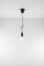 Llambadar varëse Sollux Lighting Diego 1, E27, 15W LED, i zi