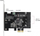 Kartë kontrolleri PCIe Delock 90387, 2x USB 3.0, me Low Profile