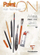 Bllok vizatimi Clairefontaine Paint'On A4 Multi-Technique, 250g, 40 fletë, ngjyrë natyrale