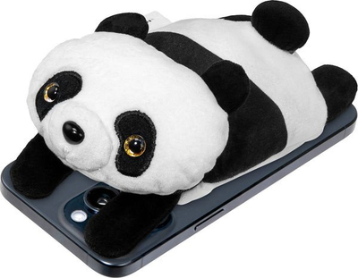Кутија за картички MagSafe Laut MAGMOJI Panda, додаток за iPhone, плюш