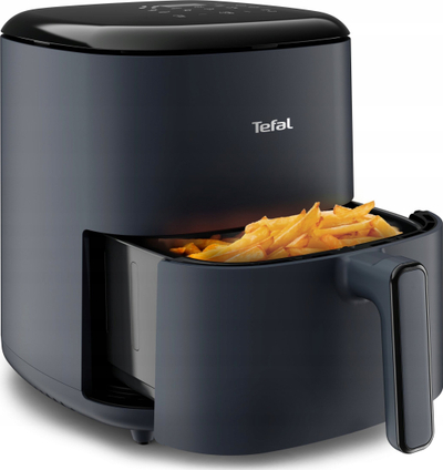 Fritezë me ajër Tefal Easy Fry Max EY245B10, 5L, 10 programe, gri