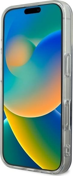 Kapak telefoni Guess GUHMP16XH4STK për iPhone 16 Pro Max 6.9", hardcase, MagSafe, i zi