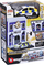 Set lodrash qytet Burago Playset City 1/43, ndërtesë me makinë metal, për kalamaj 3+