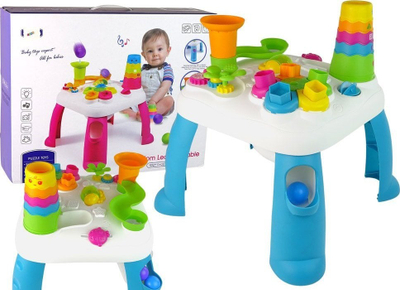 Tavolinë loje interaktive Leantoys, për kalamaj, blu