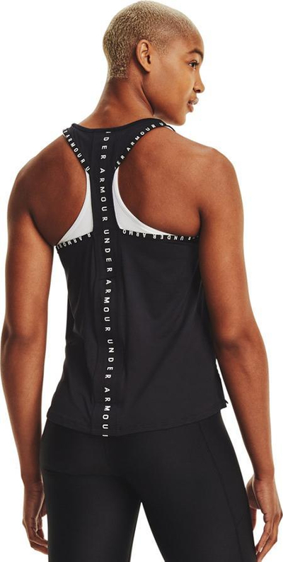 Спортска маица Under Armour Knockout за жени, без ракави, црна