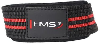 Тренинг ремени HMS F4432, за deadlift, најлон со неопрен перница, црни