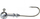 Mistrall Shiro Jambo Jig Head, 8 g, 5/0 Hook