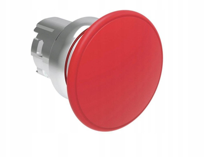 Kokë butoni Lovato Platinum Series, 29.5 mm, IP69K IP67 IP66, e kuqe