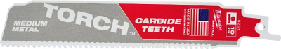 Teh sharre Milwaukee TORCH 5251, 6", 10 TPI, për hekur