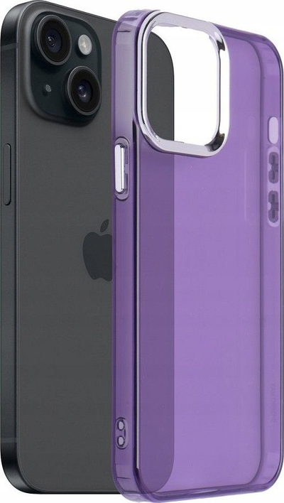 Këse Pearl për Xiaomi Redmi Note 13 4G, TPU i butë, gjysmë i tejdukshëm, vjollcë