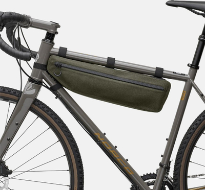 Çantë kornize biçiklete Brooks Scape Frame Bag, 3L, e papërshkueshme nga uji, Mud Green