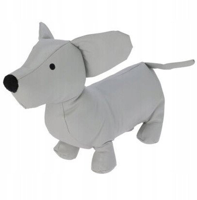 Stopper dere Home Styling Collection, formë qen, plastikë, gri