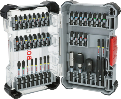Set bitash për kaçavidë Bosch Pro, 41 copa, për impact, me kuti