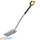 Lopatë Fiskars Xact Heavy Duty Skip19C, me teh të sheshtë, me dorezë të përshtatshme në dorë, gri me të zezë