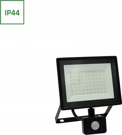 Prozhektor LED Spectrum LUX, 50W, sensor lëvizjeje, i zi