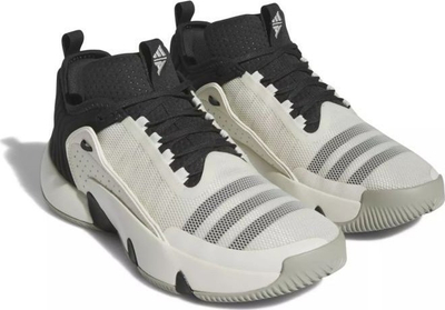 Atlete basketbolli Adidas Trae Unlimited, rrjetë e ajrosme, taban gomë, bardh e zi