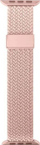Rrip dore Puro Loop për Apple Watch 38/40/41mm, najlon i gërshetuar, rozë