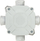 Kuti elektrike hermetike HERMETIC BOX, IP67, 75x75x33mm, gri