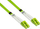 Kabëll fibër optike Alcasa LW-801LC5, 1m, OM5 LSZH, LC, jeshil