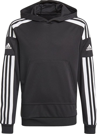 Дуксер со капуљача Adidas Squadra 21 Youth Jr GK9544, за деца, црн