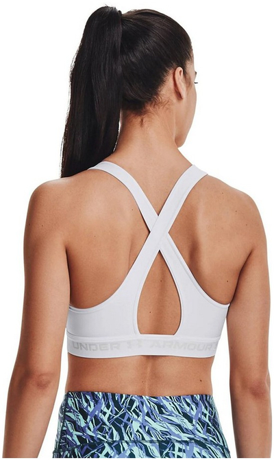 Спортски градник Under Armour Crossback Mid, HeatGear, бел