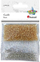 Rruaza dekorative Titanum Craft Fun Series, set 3x15g, plastike, shumëngjyrëshe