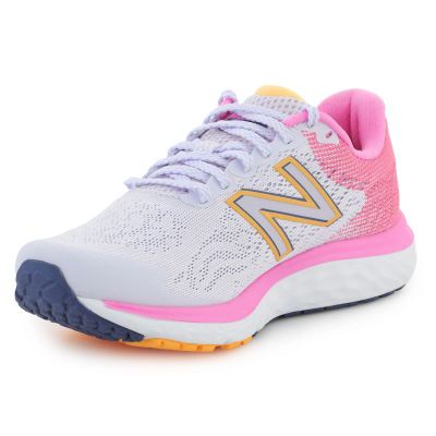 Atlete vrapimi New Balance Fresh Foam 680 V7 për goca, të bardha