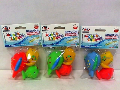 Set lodrash me uj Tullo Fish 509A, 3 copë, shumëngjyrsh