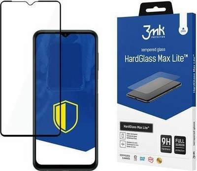 Mbrojtës ekrani 3MK HardGlass Max Lite për Samsung Galaxy M13 LTE, i zi