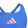 Детски костим за капење adidas Kids Solid Small Logo, материјал отпорен на хлор, сина