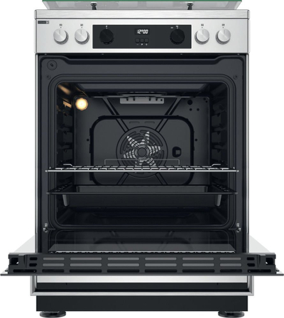 Sobë me gaz Whirlpool WS68G8CHX/E, 60cm, 4 vatra, inoks