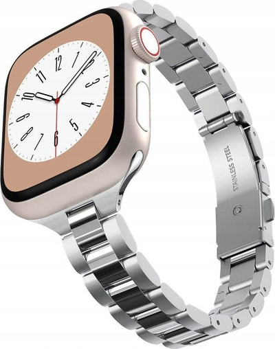 Rrip çeliku Spigen Modern Fit 316L, për Apple Watch 41mm 40mm 38mm, argjendtë