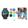 Smartwatch Veltori VT200-1, ekran 1.96", Bluetooth, i zi