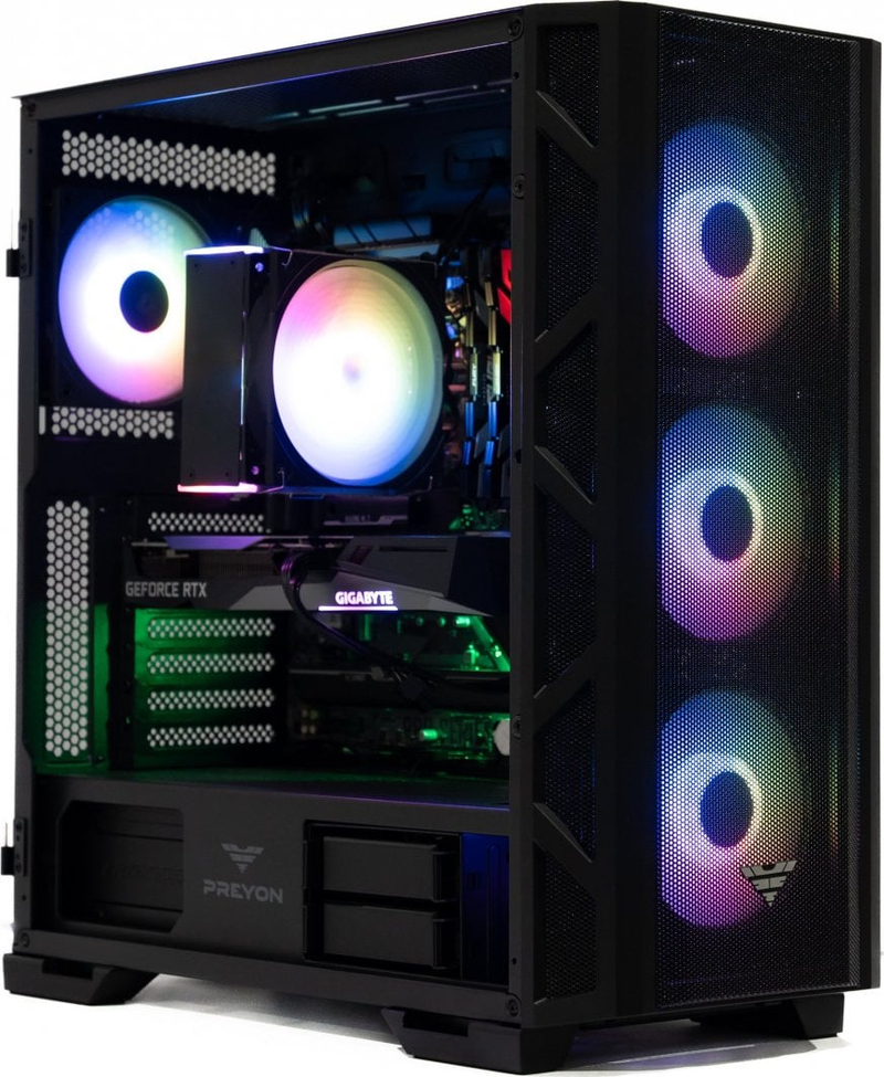 Kompjuter Nest PRO 800 ARGB Intel Core i5-13400F, 32 GB RAM, Nvidia RTX 4060, 1 TB M.2 SSD, Windows 11 Home