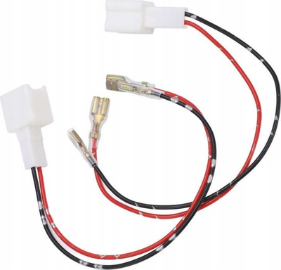 Kabllo adapter audio për makinë Nissan, Infiniti, Venucia, 2 copa, e zezë me të kuqe