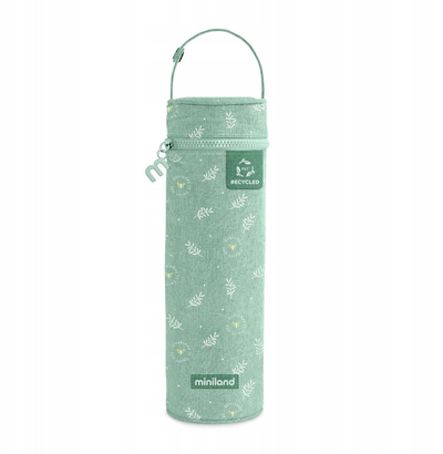 Çantë termoizoluese Miniland Ecothermibag, 500ml, material rPET, gri