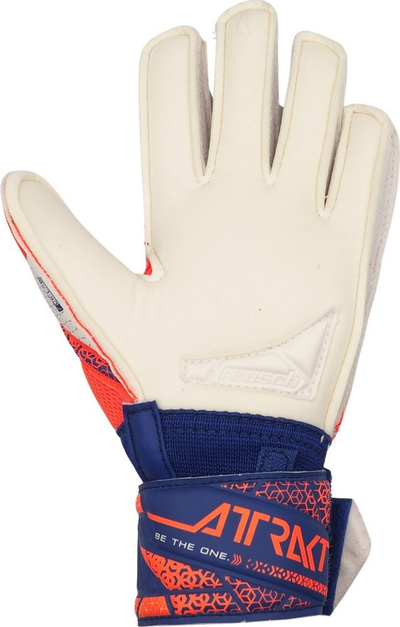 Doreza portieri Reusch Attrakt Silver Jr 5572214 2500, për kalamaj, t’bardha