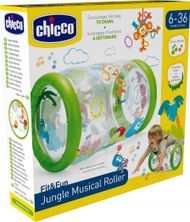 Lodër rrotulluese Chicco Jungle Musical Roller, me melodi, e fryrë, shumëngjyrëshe