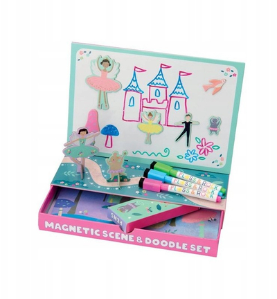 Set loje magnetike Floss &amp; Rock Enchanted, 9.5", shumëngjyrësh
