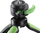 Tripod tavoline Mantona Kaleido Gaia Mini, me kokë sferike, lidhje 1/4\", ngjyrë lime green