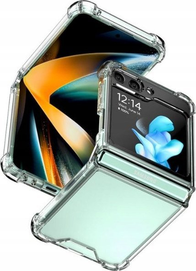 Mbulesë telefoni Mercury SuperProtect për Samsung Galaxy Z Flip6, silikoni, transparente