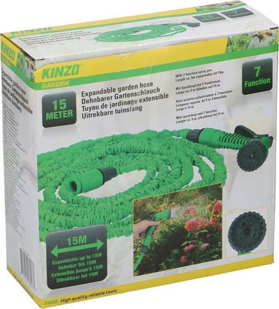 [OUTLET] Zorrë kopshti Kinzo, 7,5 - 22,5 mm, e gjelbër