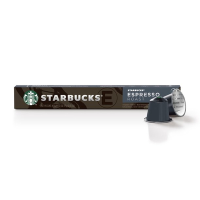 Kapsula kafeje Nespresoo Starbucks Espresso Dark Roast, 10 kapsula