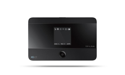 Hotspot portabël TP-Link M7350, 4G LTE Cat4, deri 10 pajisje, bateri 8 orë, i zi