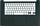 Tastierë për laptop Dell 5510/9550, 81 taste, e bardhë
