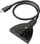 Ndërprerës HDMI Techly 3x1, 4K@30Hz, 50 cm, i zi