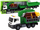 Kamion lodër Jiansheng TruckCar, vinç që lëviz, shkalla 1:16, jeshil